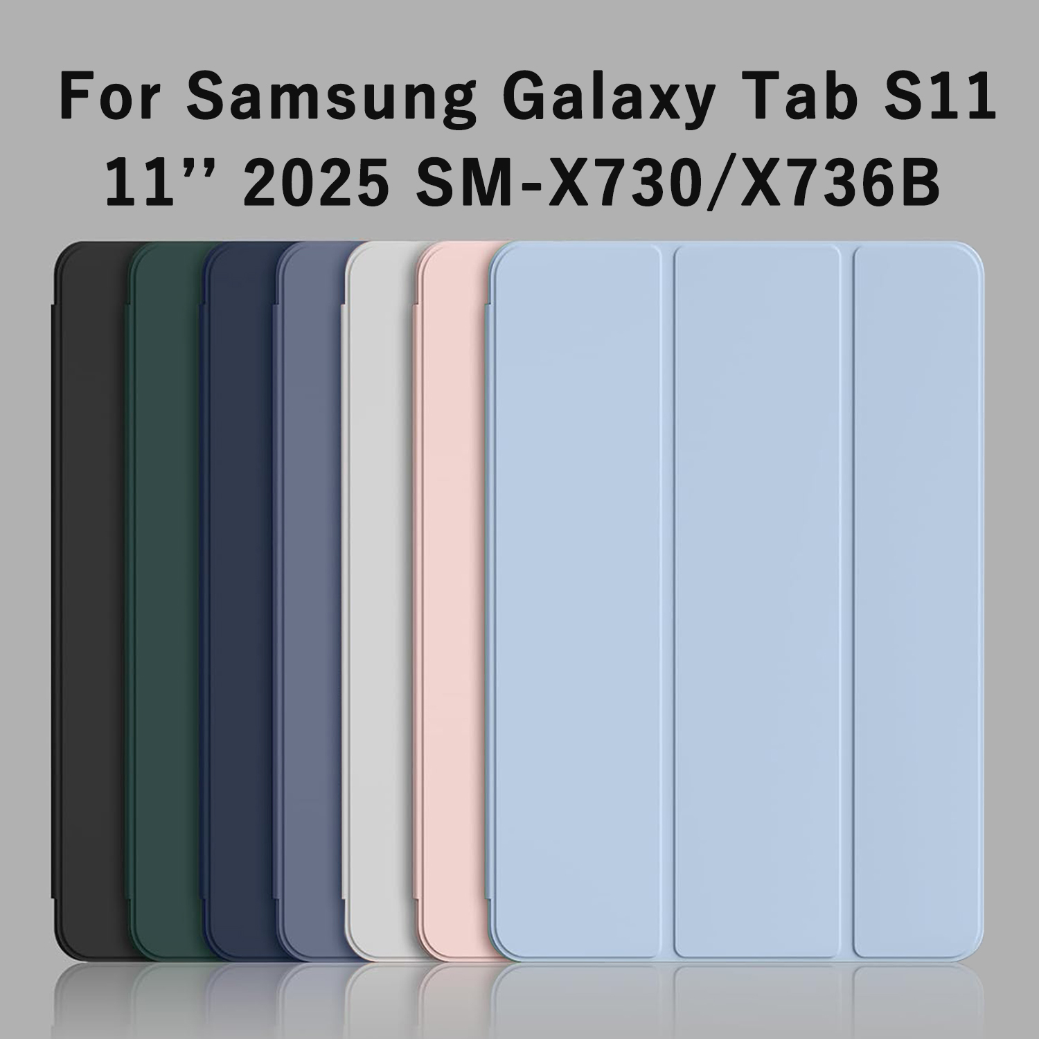 Tablet Accessories Samsung - Tri-fold Flip Case For Samsung Galaxy
