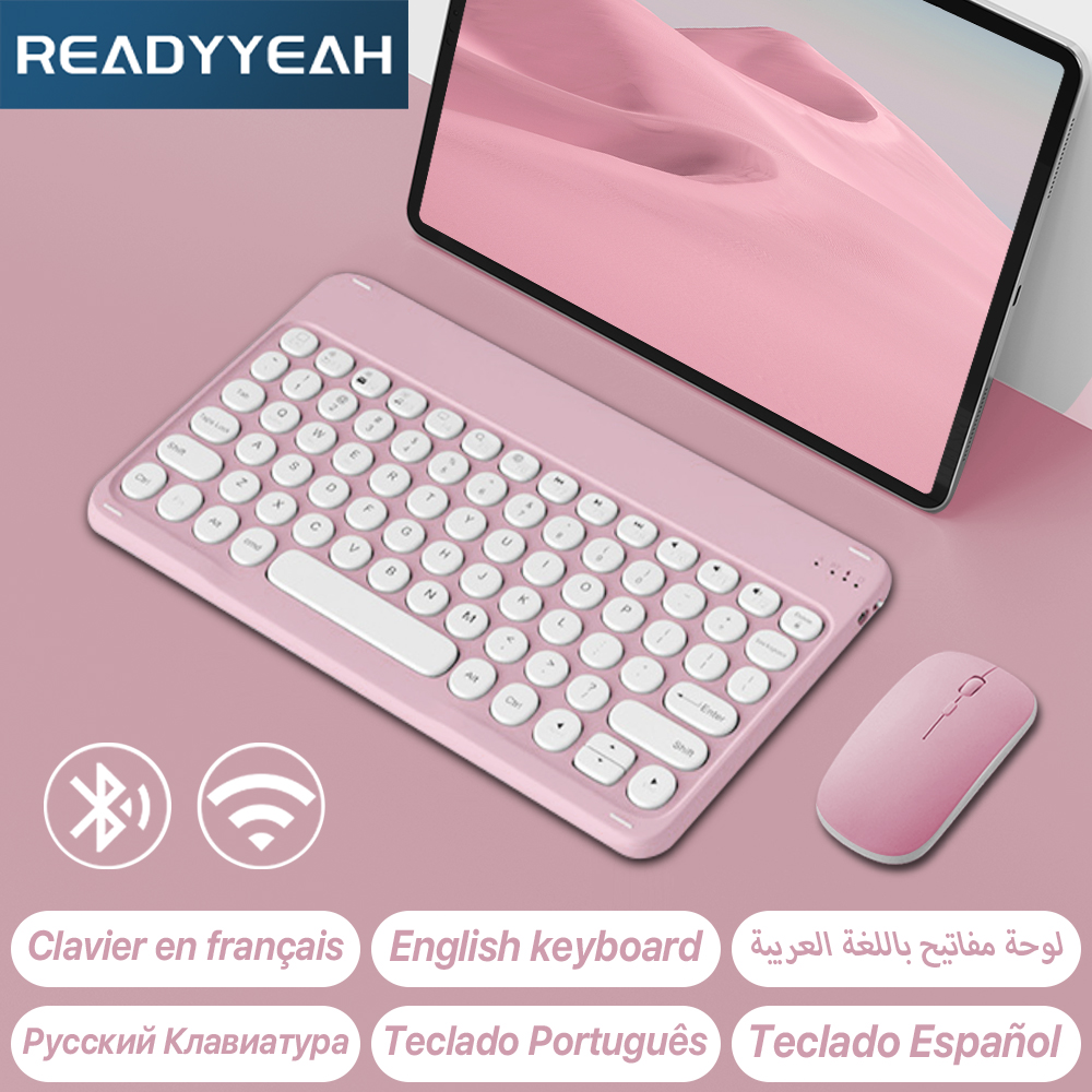 Tablet Accessories Samsung - Wireless Keyboard And Mouse For Apple