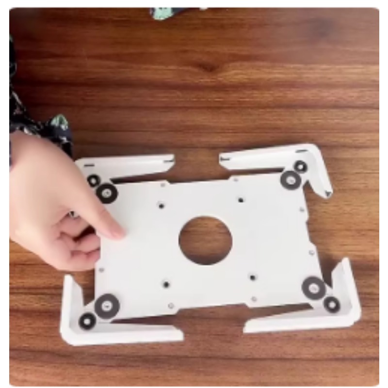Tablet Ipad Accessories - Wall Mount Adjustable Tablet Enclosure Holder,