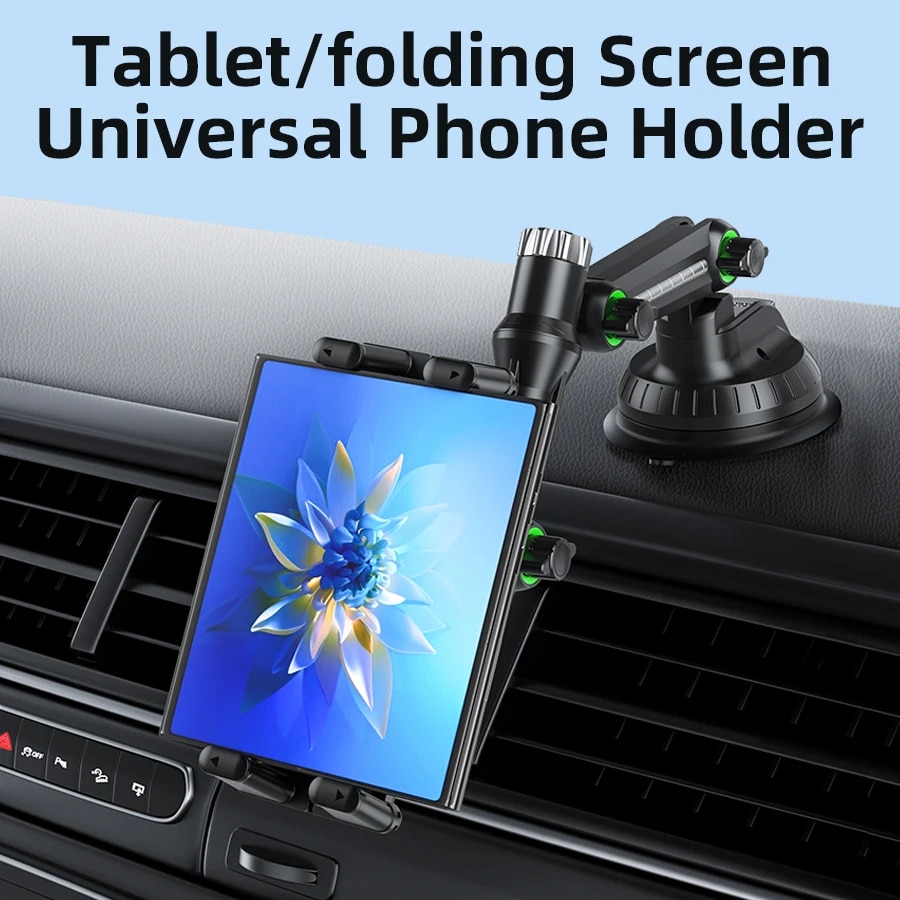 Tablet Car Mount - Dashboard Tablet Holder for Car Suction