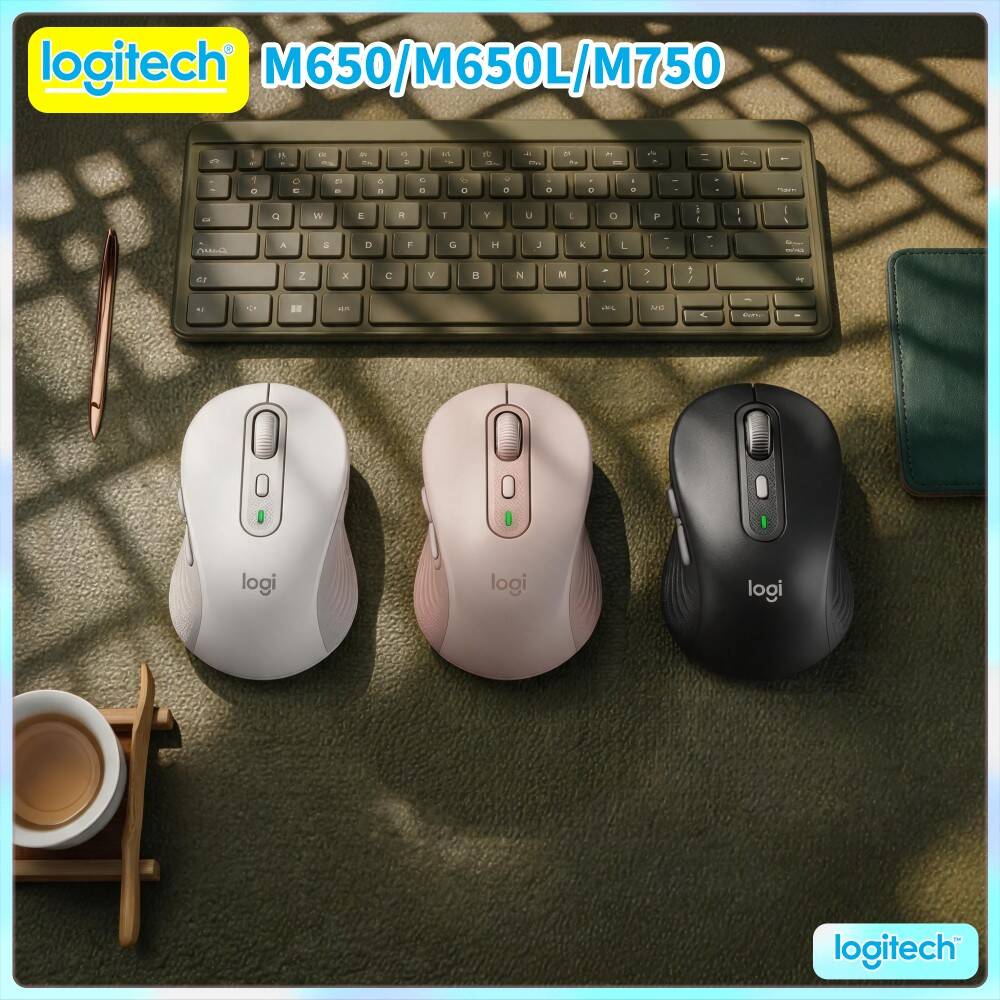 Logitech Tablet Accessories - M750 Bluetooth Mouse Quiet Silent Click