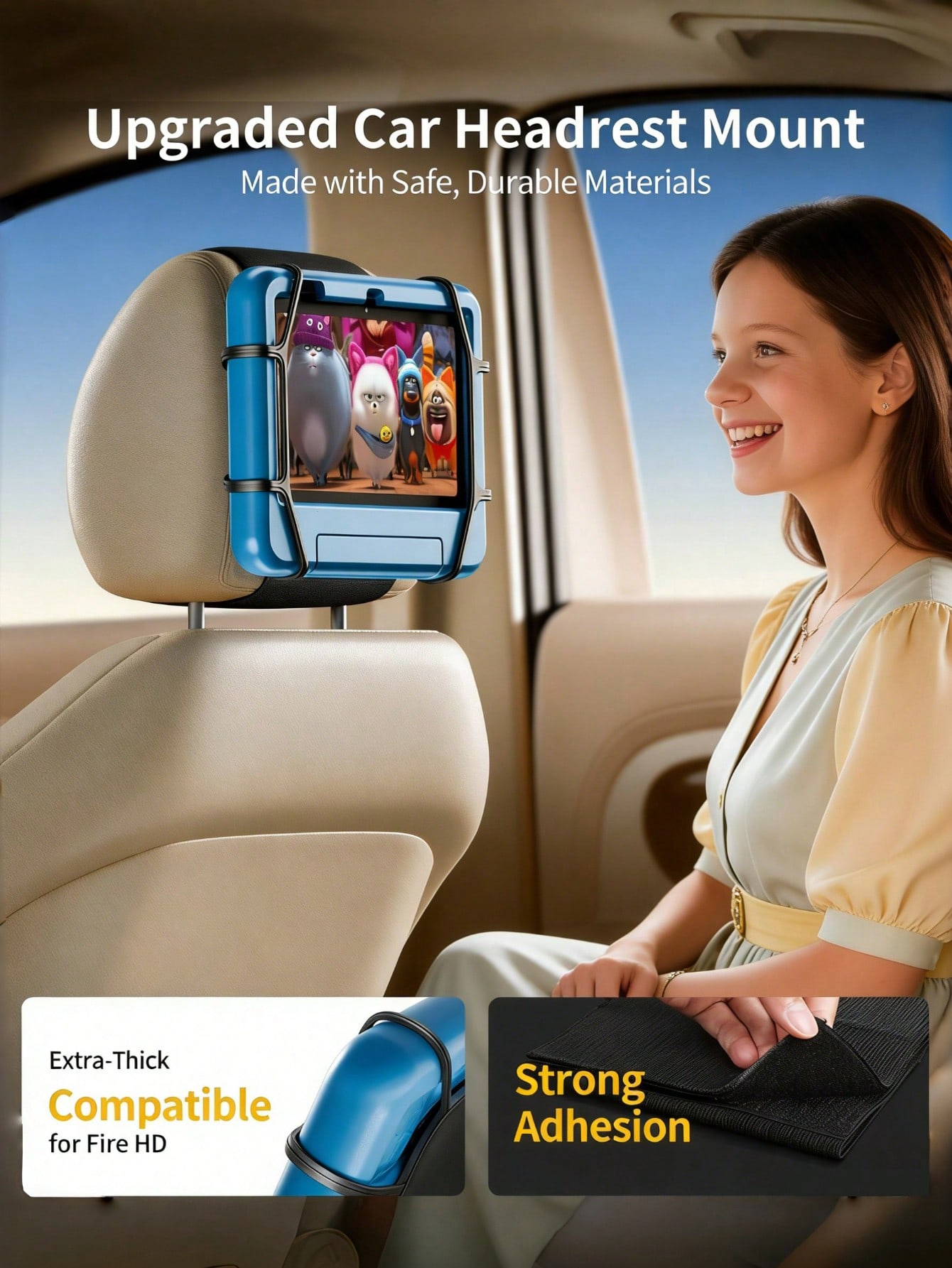 Car Headrest Tablet Holder – 3 - Tablet Ipad Accessories 评论和价格