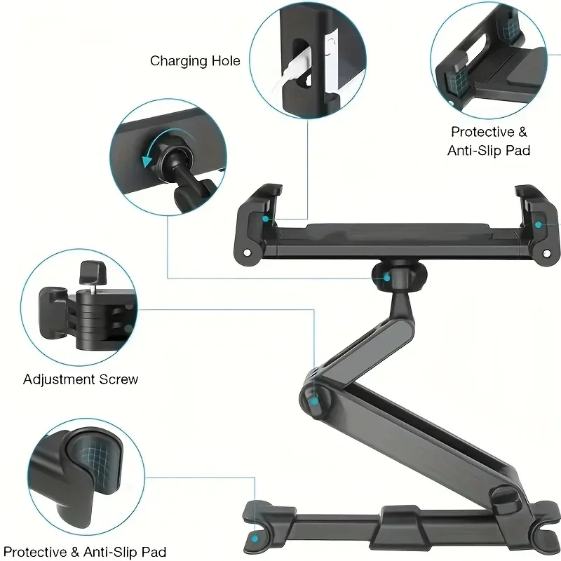 Foldable Car Phone Holder Back - Tablet Car Mount 评论和价格