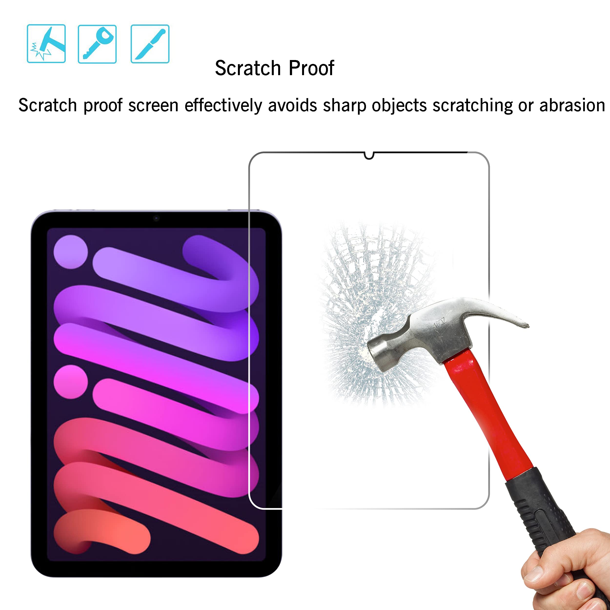 2PCS Tempered Glass Screen Pro - Tablet Ipad Accessories 评论和价格