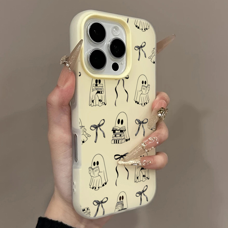 Cute Halloween Book Ghost Bow  - Apple Iphone 15 Pro Max 评论和价格