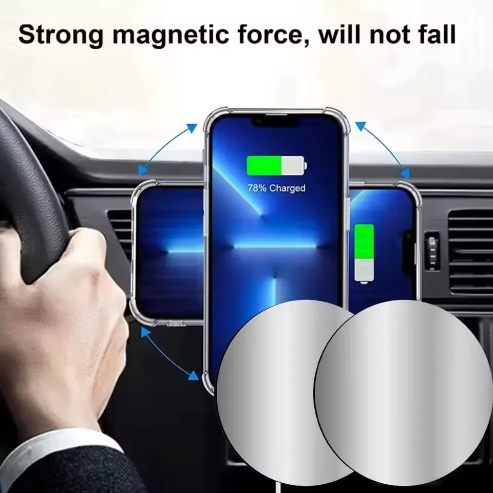 1-5PCS 8CM Magnetic Metal Plat - Tablet Car Mount 评论和价格