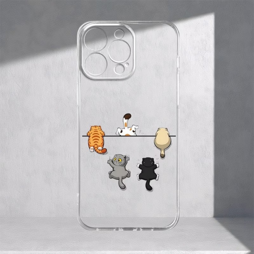 Five Cute Cat Pattern Phone Ca - Apple Iphone 15 Pro Max 评论和价格