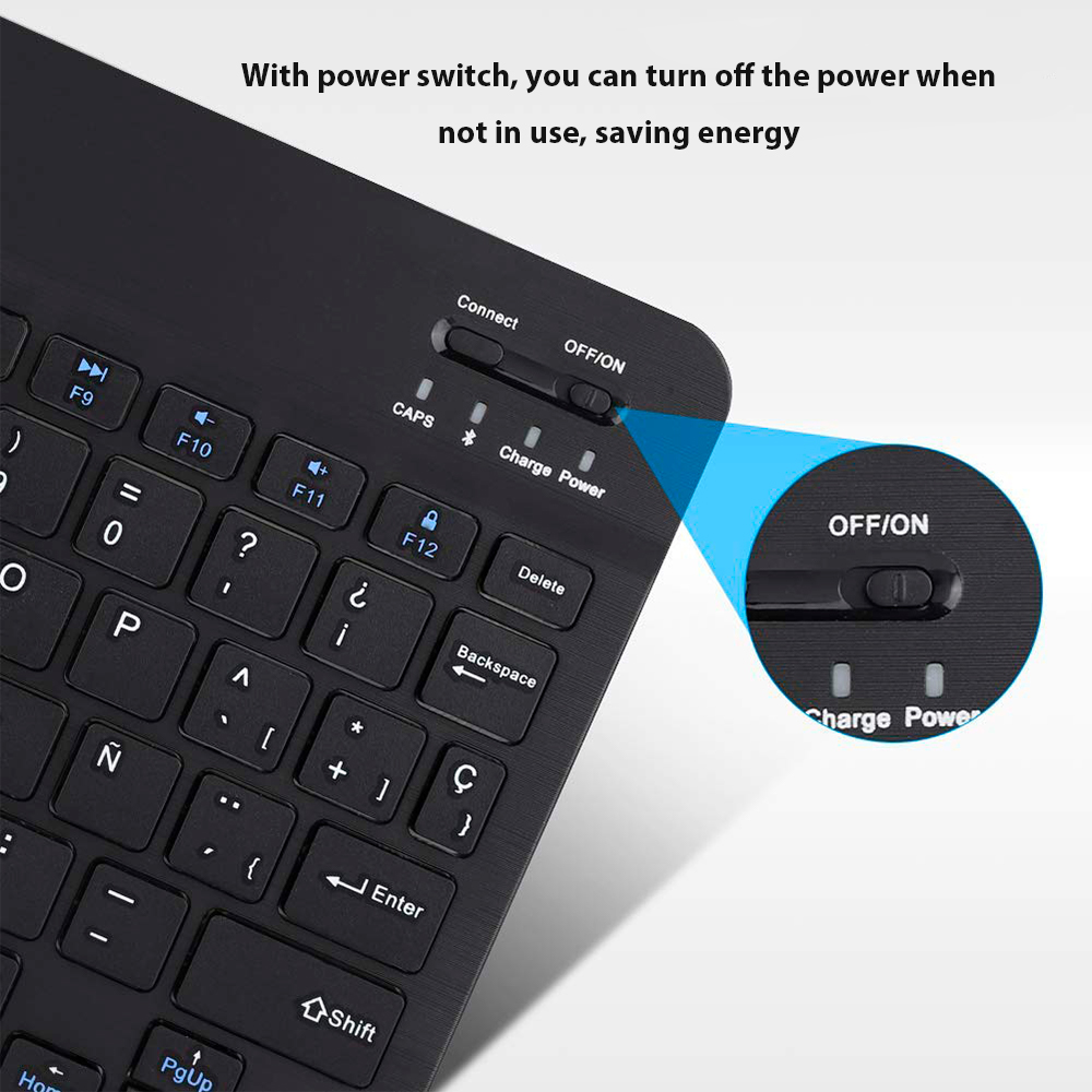 Bluetooth Wireless Keyboard Fo - Windows Tablet Accessories 评论和价格
