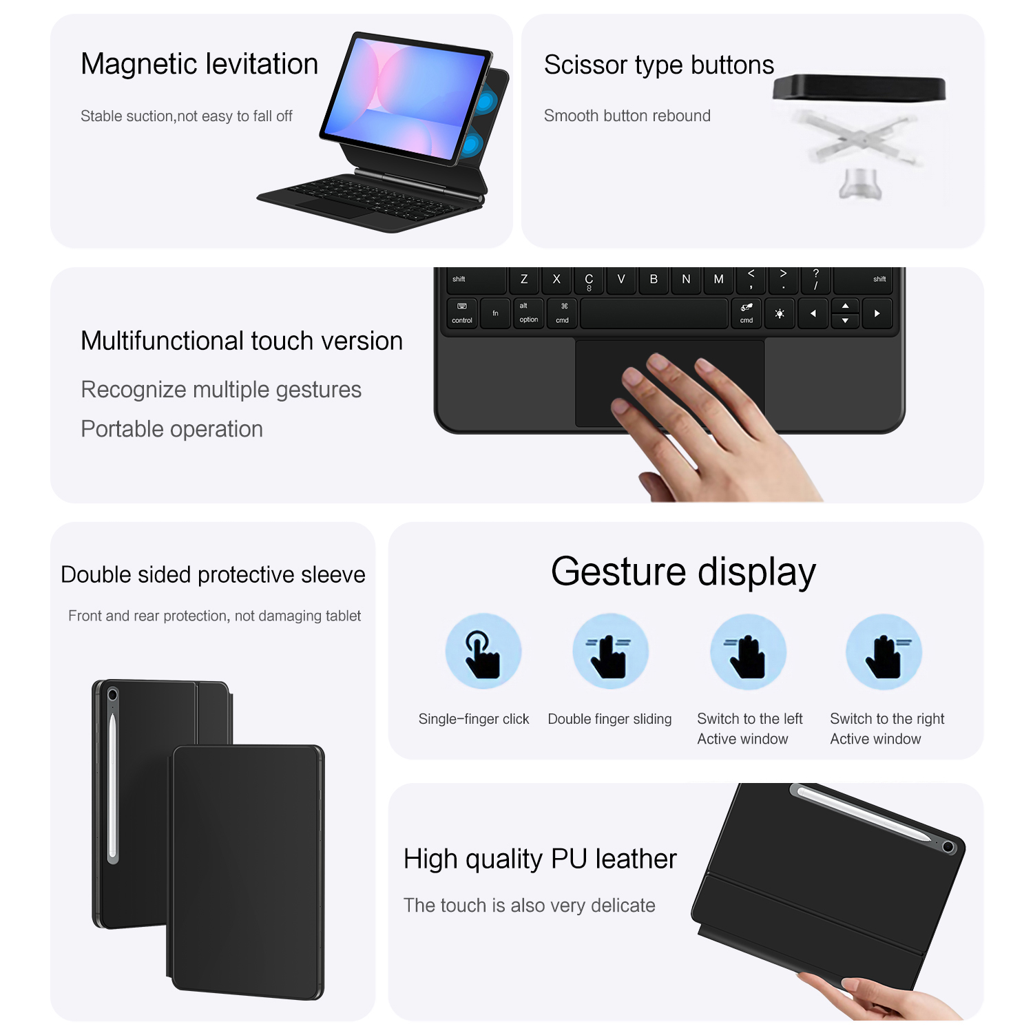Magic Keyboard for Samsung Gal - Tablet Accessories Samsung 评论和价格